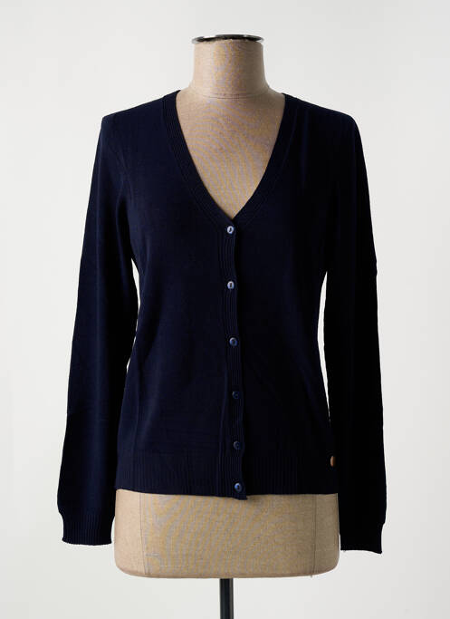 Gilet manches longues bleu LE BOUDOIR D'EDOUARD pour femme