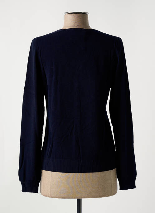 Gilet manches longues bleu LE BOUDOIR D'EDOUARD pour femme