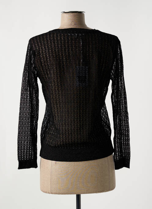 Gilet manches longues noir LE BOUDOIR D'EDOUARD pour femme