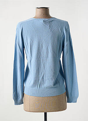 Gilet manches longues stretch bleu LE BOUDOIR D'EDOUARD femme
