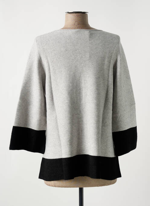 Gilet manches longues gris LE BOUDOIR D'EDOUARD pour femme