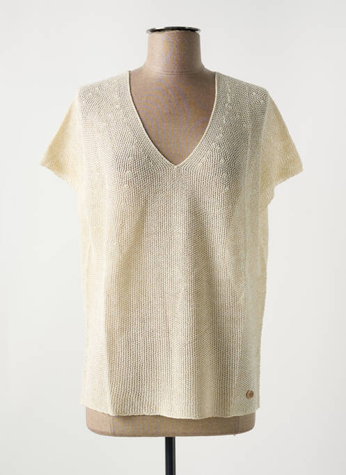 T-shirt beige LE BOUDOIR D'EDOUARD pour femme