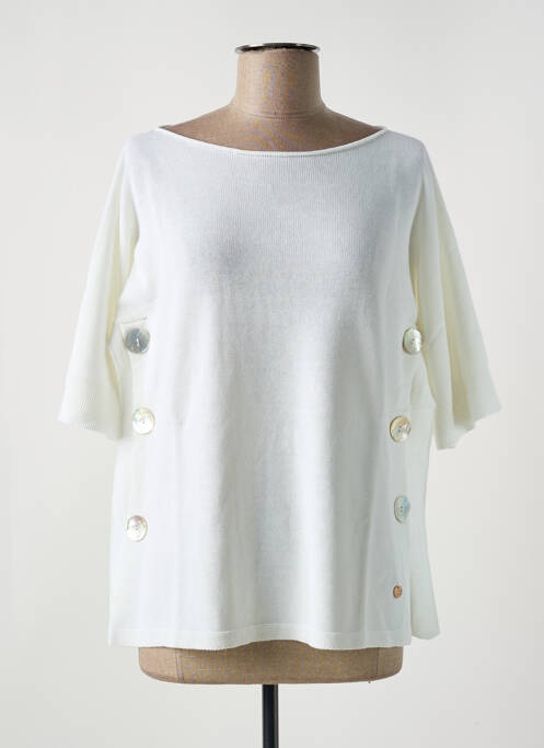 T-shirt blanc LE BOUDOIR D'EDOUARD pour femme