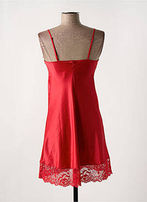 Nuisette/combinette effet matière satinée rouge JANIRA femme
