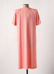 Chemise de nuit orange EGATEX pour femme seconde vue