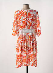 Robe de plage orange BARANDI pour femme seconde vue