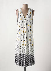 Robe mi-longue blanc PASTUNETTE pour femme seconde vue