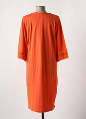 Robe mi-longue orange CHRISTIAN CANE pour femme seconde vue