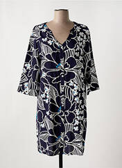 Tunique manches longues bleu BARANDI pour femme seconde vue