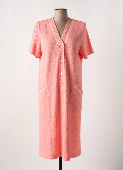 Chemise de nuit orange EGATEX pour femme