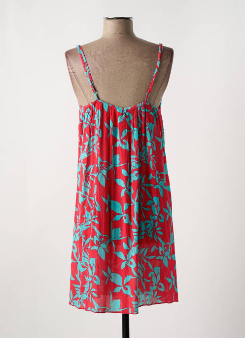 Robe mi-longue rouge BARANDI pour femme