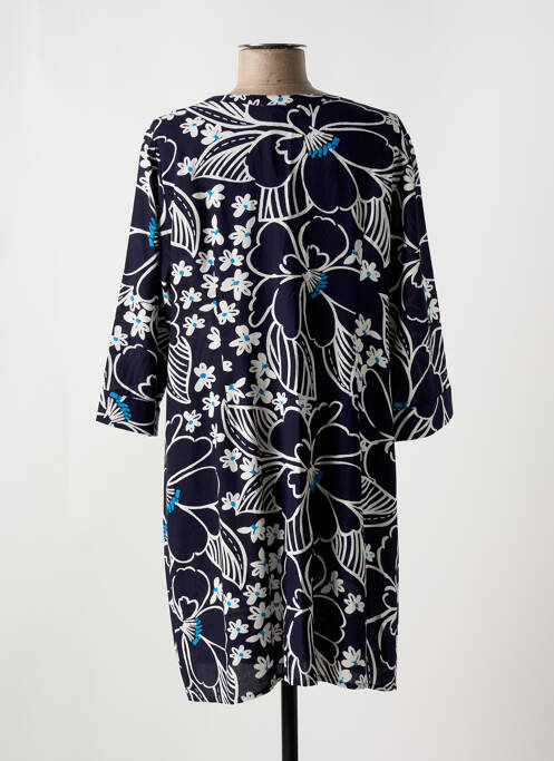 Tunique manches longues bleu BARANDI pour femme