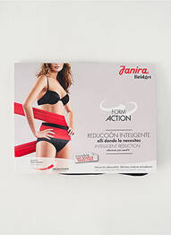 Culotte haute effet matière satinée noir JANIRA femme