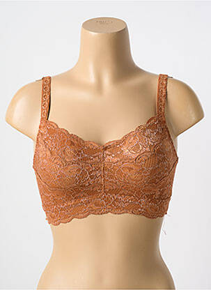 Soutien-gorge sans armature bralettes marron COSABELLA femme