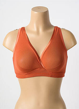 Soutien-gorge sans armature bralettes orange COSABELLA femme