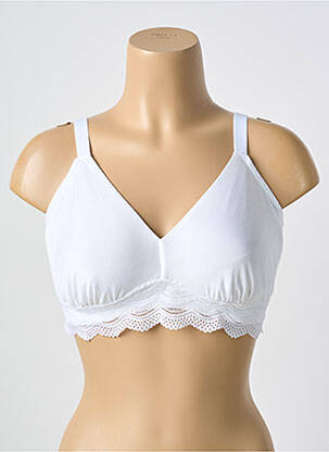 Soutien-gorge sans armature haut soutien-gorge emboitant blanc COSABELLA femme
