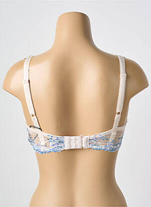 Soutien-gorge tissage dentelle haut soutien-gorge emboitant bleu WACOAL femme