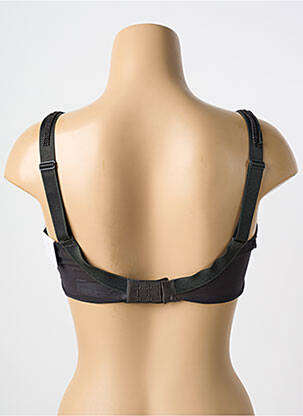 Soutien-gorge légère et transparente haut soutien-gorge emboitant noir LOUISA BRACQ femme