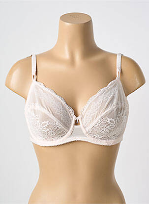 Soutien-gorge tissage dentelle haut soutien-gorge emboitant rose WACOAL femme