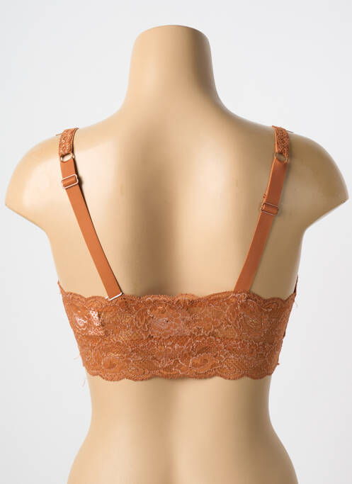 Soutien-gorge sans armature bralettes marron COSABELLA femme