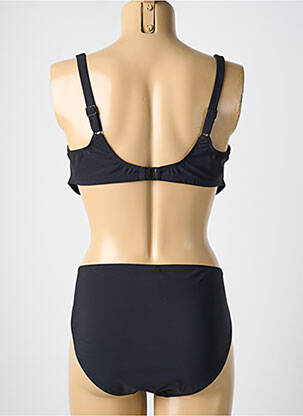 Maillot de bain 2 pièces stretch haut soutien-gorge emboitant noir ANITA femme