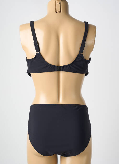 Maillot de bain 2 pièces stretch haut soutien-gorge emboitant noir ANITA femme