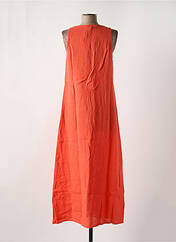 Robe longue orange LE BOUDOIR D'EDOUARD pour femme seconde vue