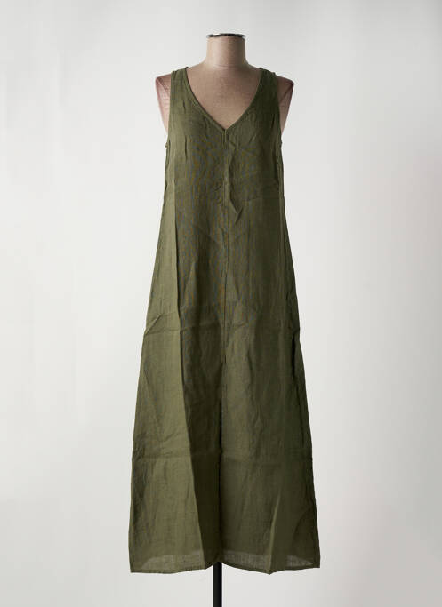 Robe longue vert LE BOUDOIR D'EDOUARD pour femme