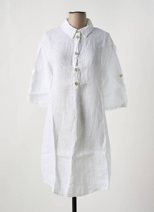 Robe mi-longue blanc LE BOUDOIR D'EDOUARD pour femme