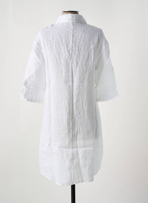 Robe mi-longue blanc LE BOUDOIR D'EDOUARD pour femme