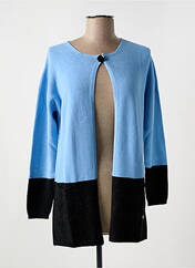 Gilet manches longues bleu LE BOUDOIR D'EDOUARD pour femme seconde vue