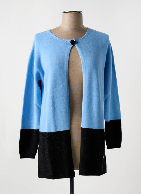 Gilet manches longues bleu LE BOUDOIR D'EDOUARD pour femme