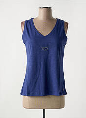 Débardeur bleu LE BOUDOIR D'EDOUARD pour femme seconde vue