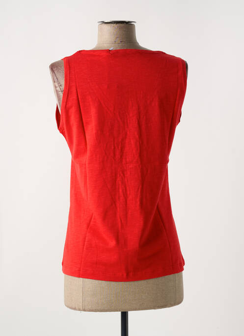 Débardeur rouge LE BOUDOIR D'EDOUARD pour femme