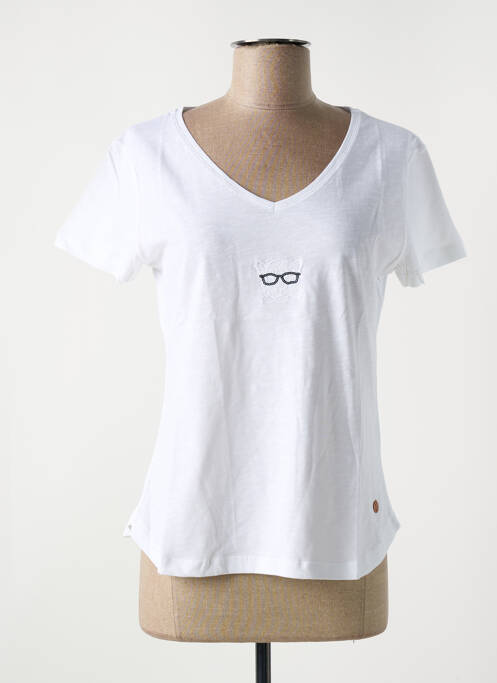 T-shirt blanc LE BOUDOIR D'EDOUARD pour femme