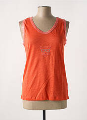 Débardeur orange LE BOUDOIR D'EDOUARD pour femme seconde vue