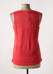 Débardeur rouge LE BOUDOIR D'EDOUARD pour femme seconde vue