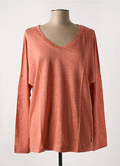 T-shirt orange LE BOUDOIR D'EDOUARD pour femme seconde vue