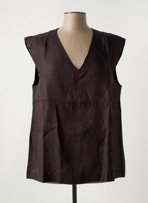 Blouse marron LE BOUDOIR D'EDOUARD pour femme