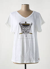 T-shirt blanc LE BOUDOIR D'EDOUARD pour femme seconde vue