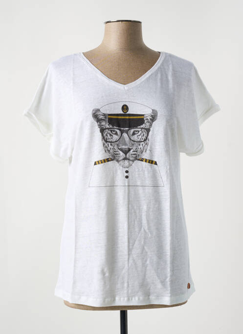 T-shirt blanc LE BOUDOIR D'EDOUARD pour femme