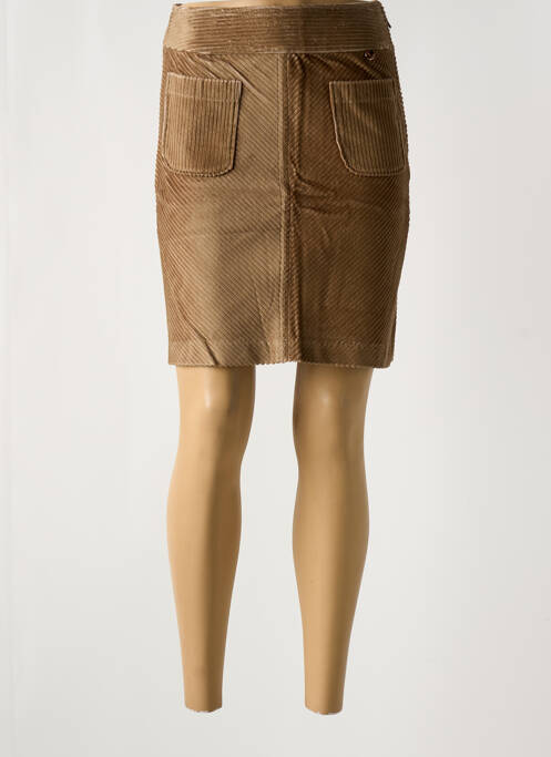 Jupe courte marron LE BOUDOIR D'EDOUARD pour femme