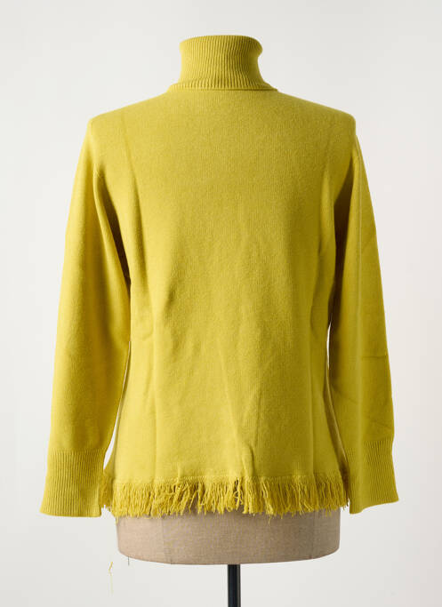 Pull col roulé vert LE BOUDOIR D'EDOUARD pour femme