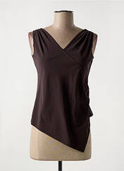 Top marron PILOU DES PARTANTS pour femme seconde vue