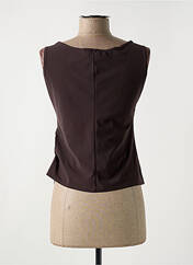 Top marron PILOU DES PARTANTS pour femme seconde vue