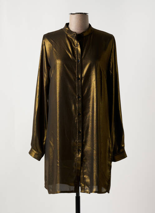 Tunique manches longues or SENS UNIQ pour femme