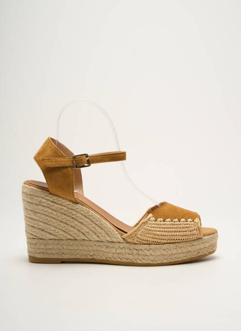 Espadrilles beige KANNA pour femme