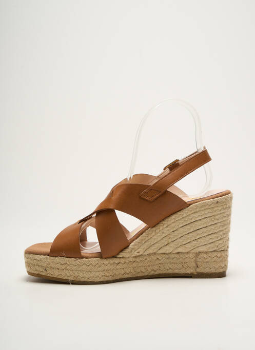 Espadrilles marron KANNA pour femme