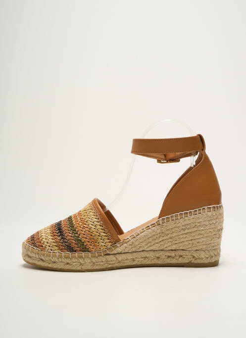 Espadrilles marron KANNA pour femme