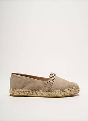 Espadrilles beige KANNA pour femme